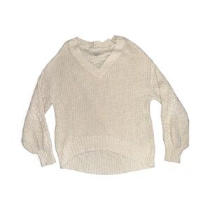 VTG American Eagle Outfitters Beige V-Neck Sweater